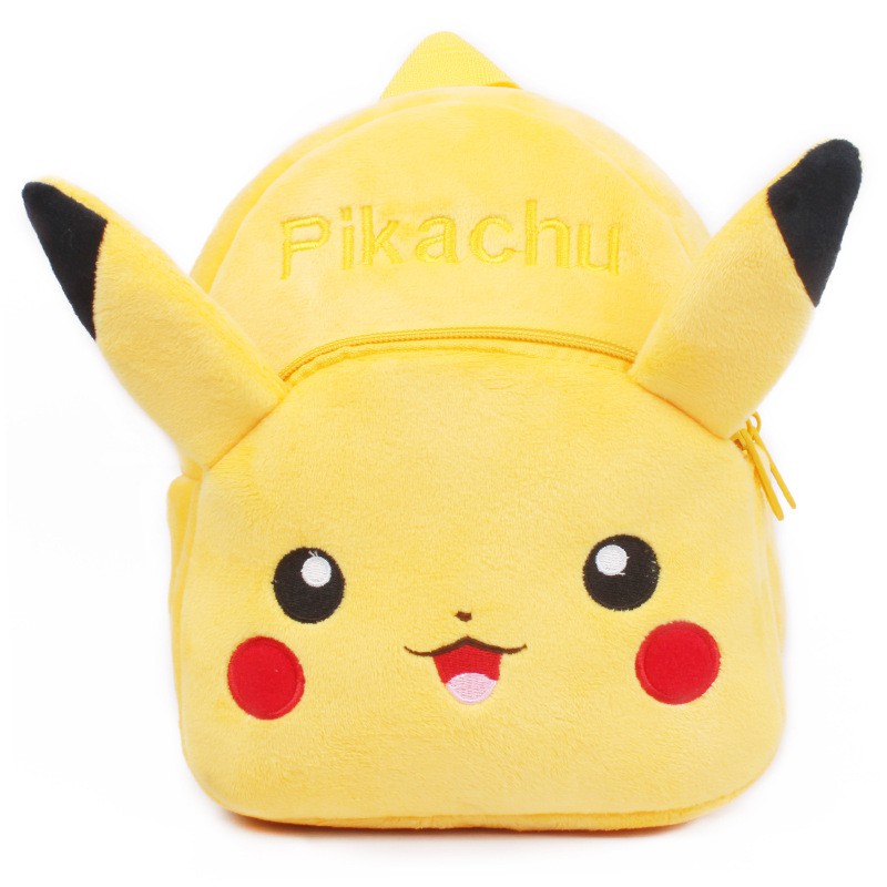 ET 830 Little Plush Kids Backpack Pikachu